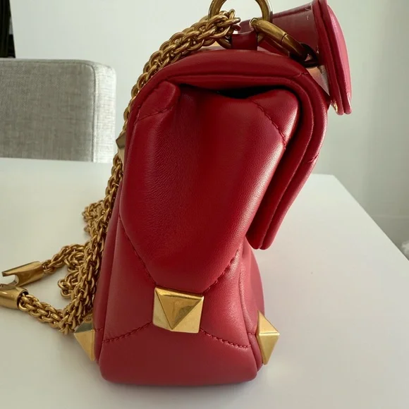 VALENTINO ROMAN STUD SHOULDER BAG - Picture 8 of 10